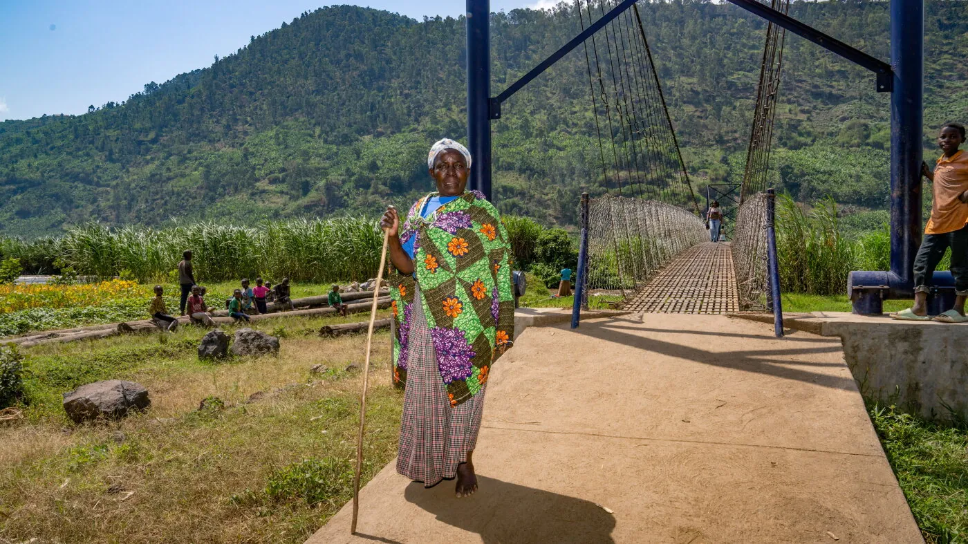 The bridges of Rwanda open up new worlds